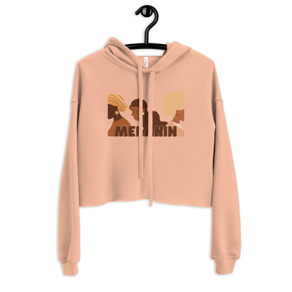 Melanin Crop Hoodie